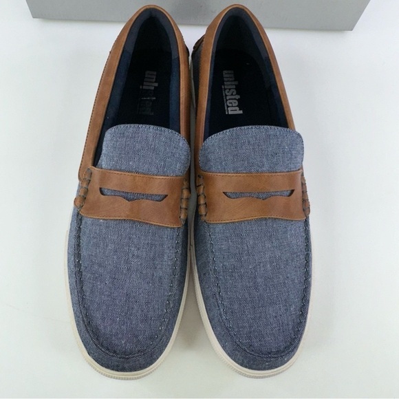 Kenneth Cole Men\'s Unlisted Un-Anchor Boat Shoe Blue Size 12M main image 4